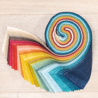 Linen Texture II Jelly Roll - 2.5" strips Linen Texture II Jelly Roll - 2.5" strips