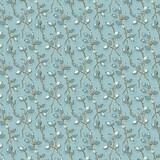 Bluebird Prints - 1 yard