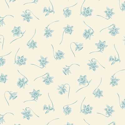 Bluebird Prints - 1 yard
