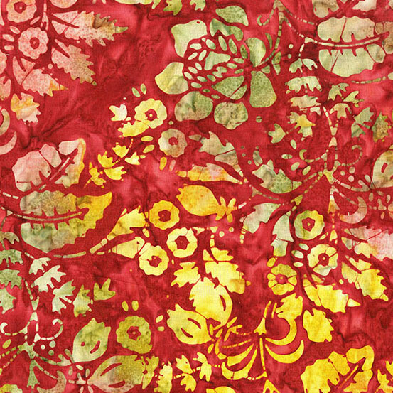 Splash of Color Batik - 1 yard