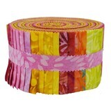 Java Batik Jelly Roll - Watermelon