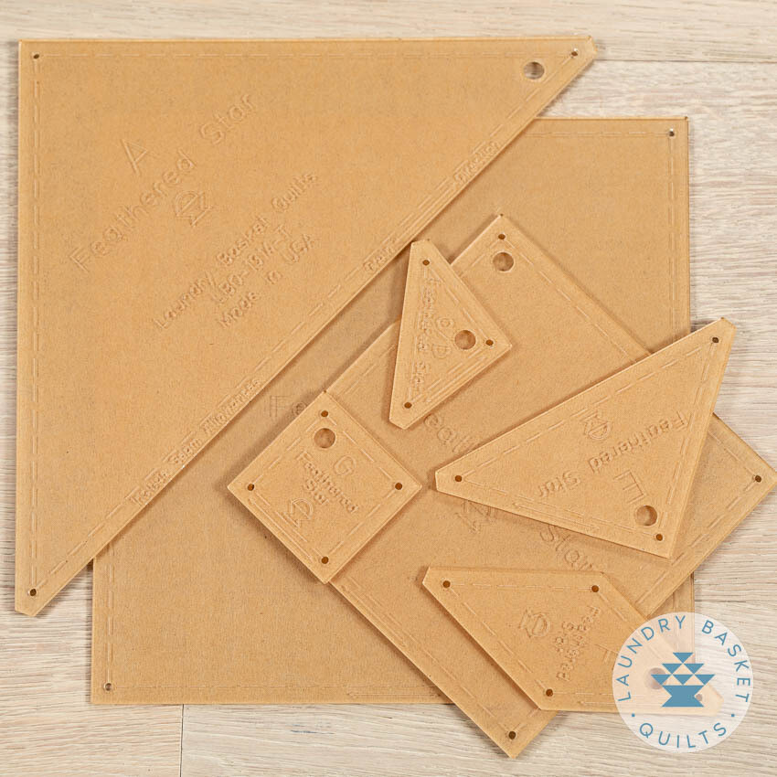 Feathered Star Templates