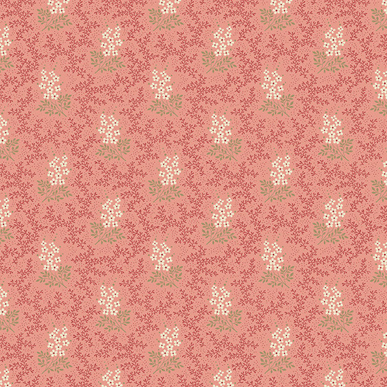 Cocoa Pink Prints - 1 yard