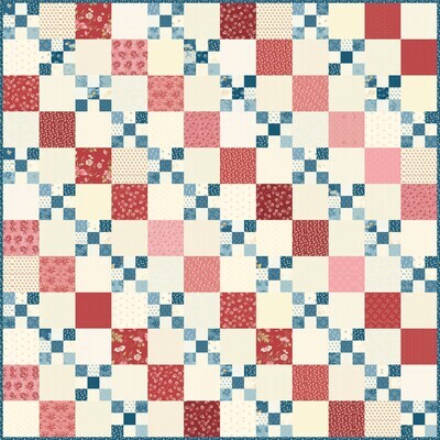 Cranberry Chain - Patriotic Fabric Kit