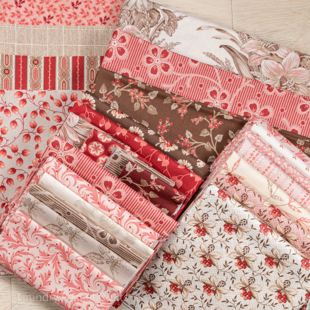 Trip Around the Island Cocoa Pink Fabric Kit