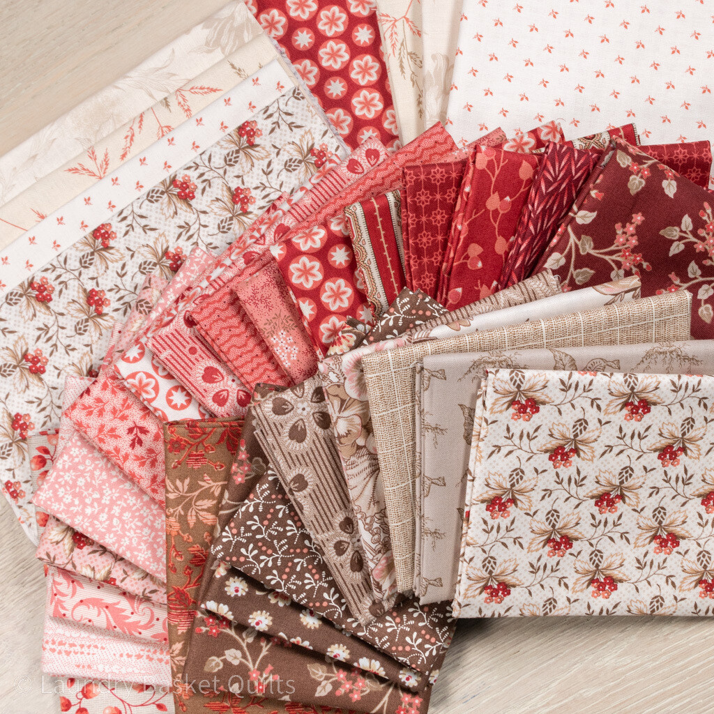 Quilter's Cabin Cocoa Pink Fabric Kit
