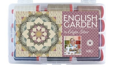 Edyta Sitar "English Garden" 12 Spool Thread  Collection by Aurifil
