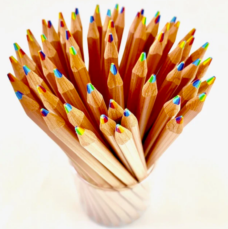 7-in-1 Triangle Wood Pencil