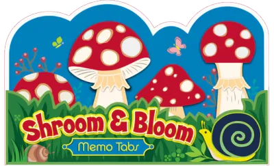 Shroom &amp; Bloom Memo Tabs