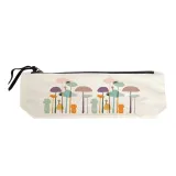 Tall &amp; Colorful Mushrooms Pencil Pouch