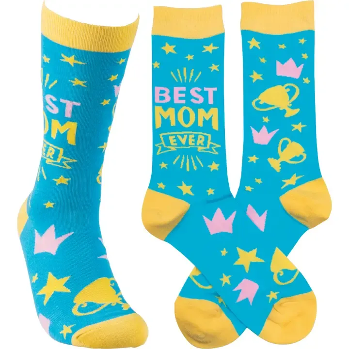 Best Mom Ever Socks