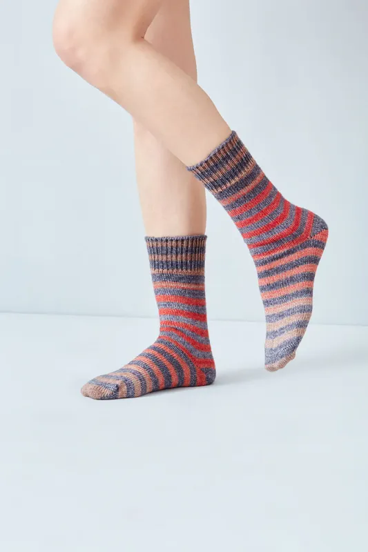 Uneek Hand Dyed Wool Socks-Small