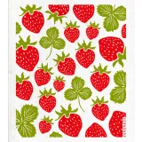 Strawberries Swedish Dishcloth