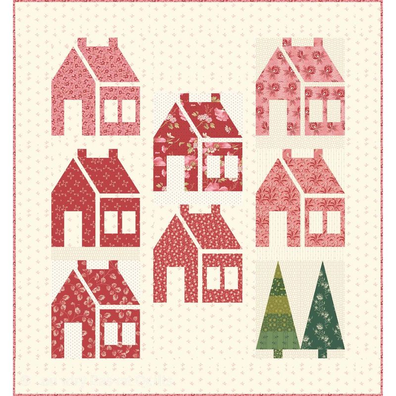 Christmas Barn Fabric Kit