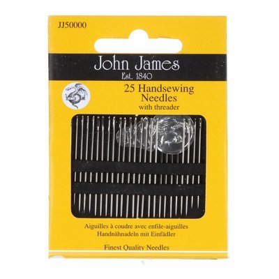 John James Home Needle Assortment with Threader 25ct