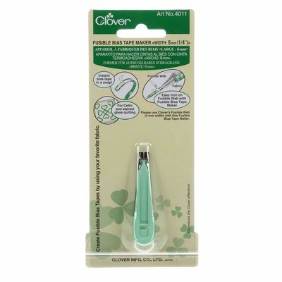 Clover Fusible Bias Tape Maker 6mm 1/4in