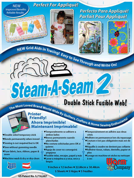 Steam A Seam 2 - 9" x 12" 5 sheets