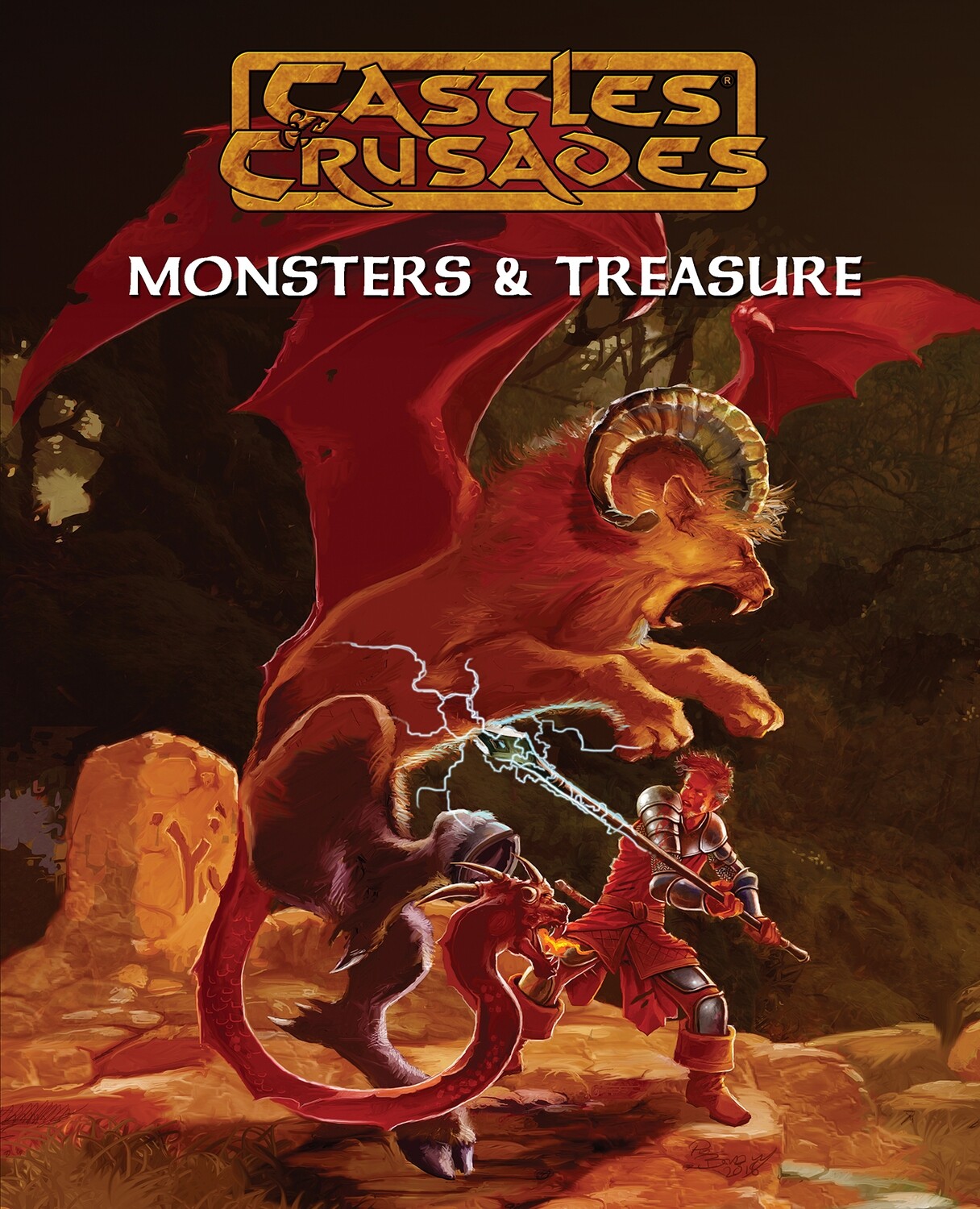 Castles & Crusades Monsters & Treasure (5th Printing) - X