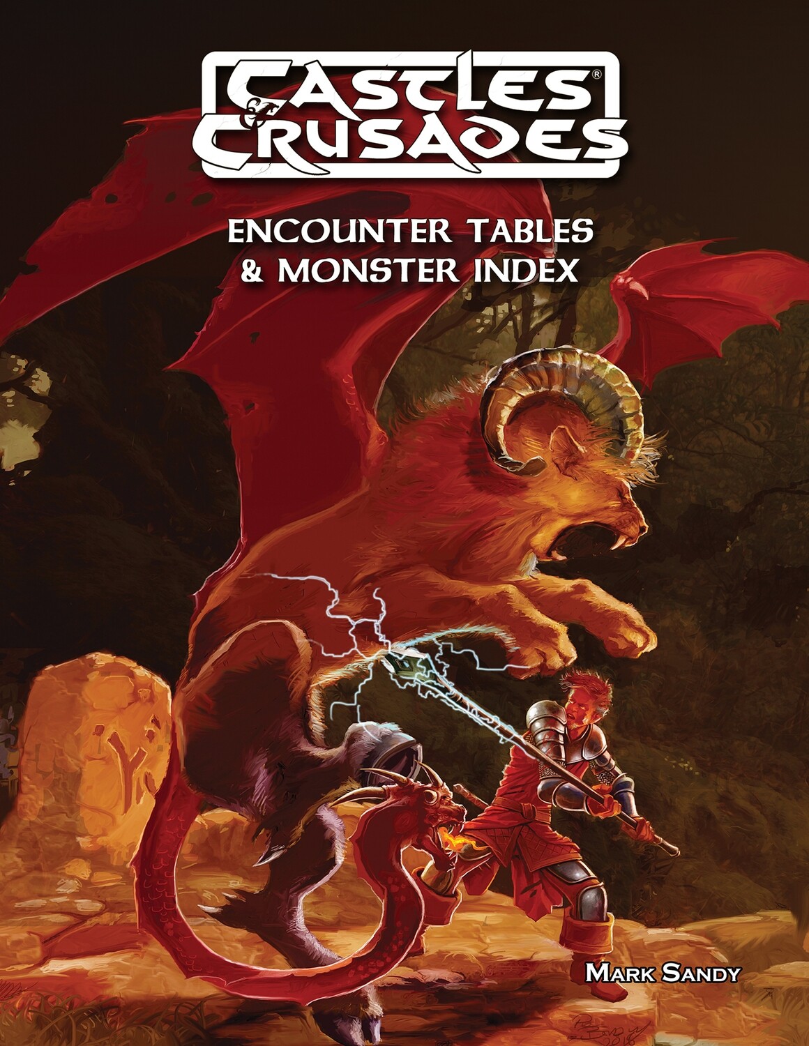 Castles & Crusades Encounter Tables And Monster Index -- Digital