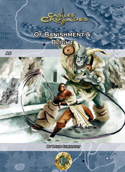 Castles &amp; Crusades A6 Banishment &amp; Blight -- Print &amp; Digital