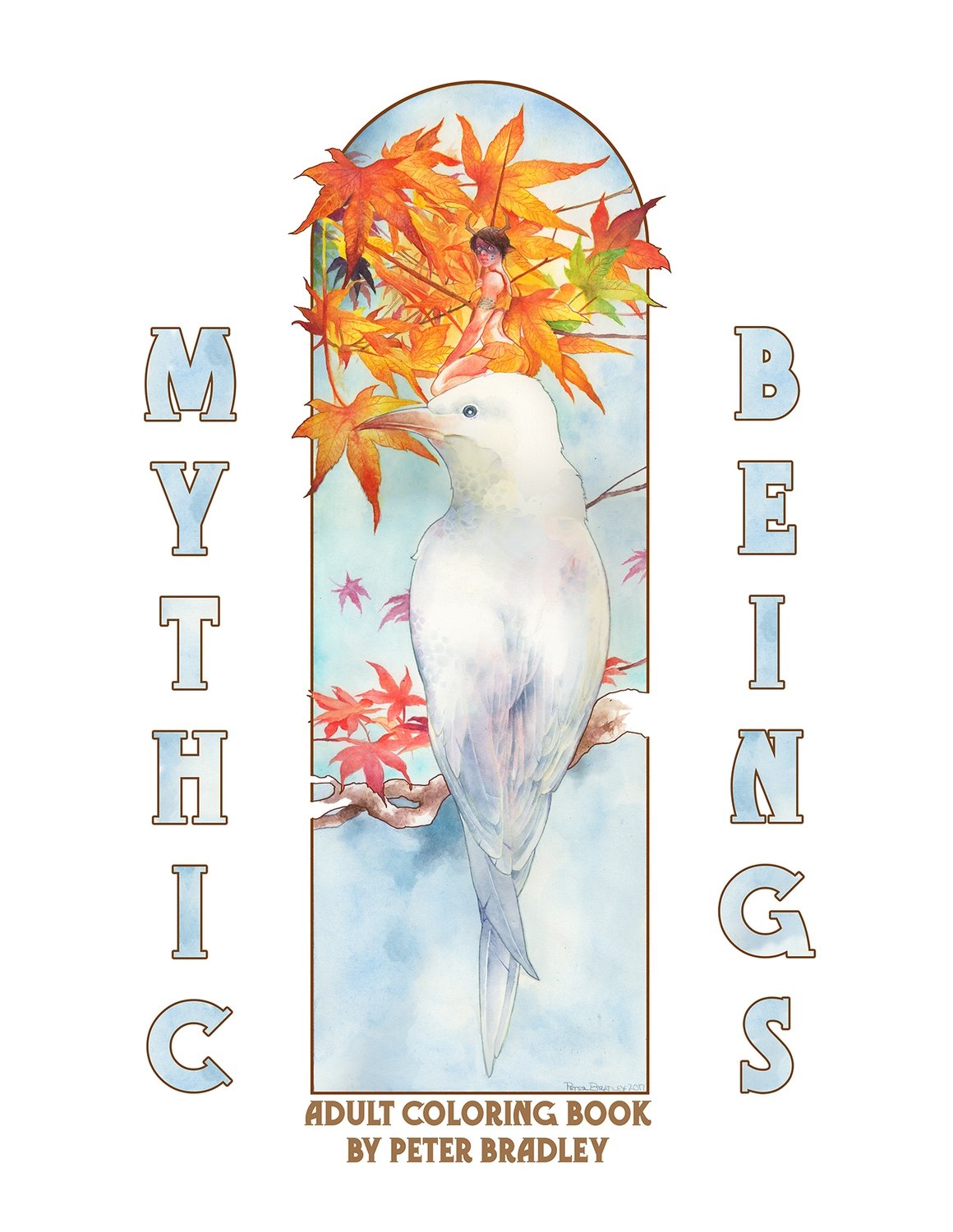 Mythic Beings Coloring Book