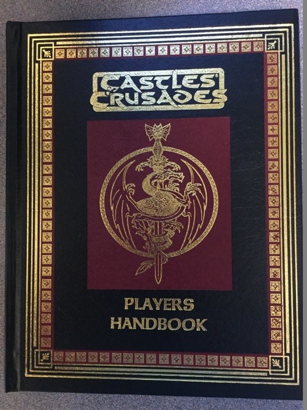 Castles & Crusades Players Handbook -- No Stamp Leather