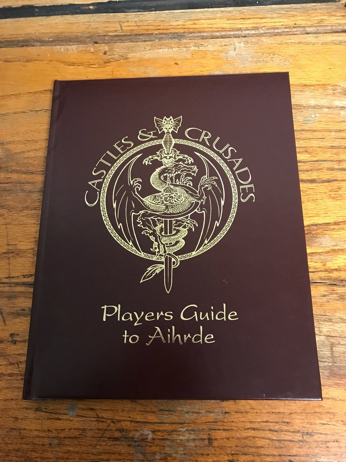 Castles & Crusades Players Guide to Aihrde -- Leather Edition