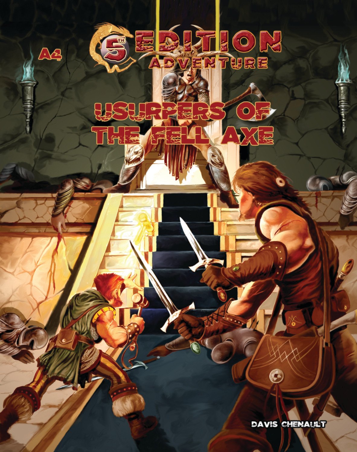 5th Edition A4 Usurpers of the Fell Axe Print +Digital Combo