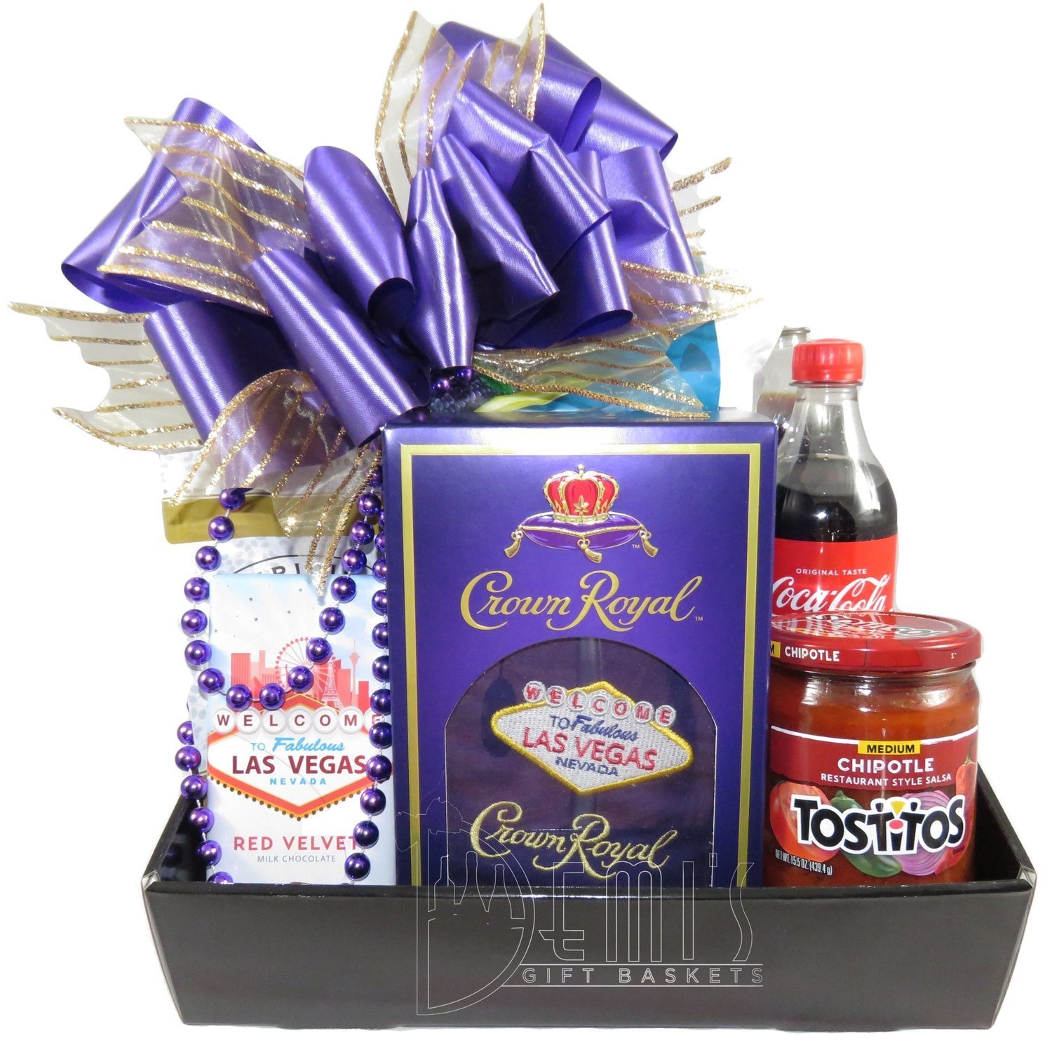 Crown Royal and Snacks Gift Basket Crown Royal and Snacks Gift Basket