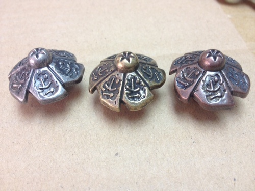 Ornate Concho (Silver Finish)