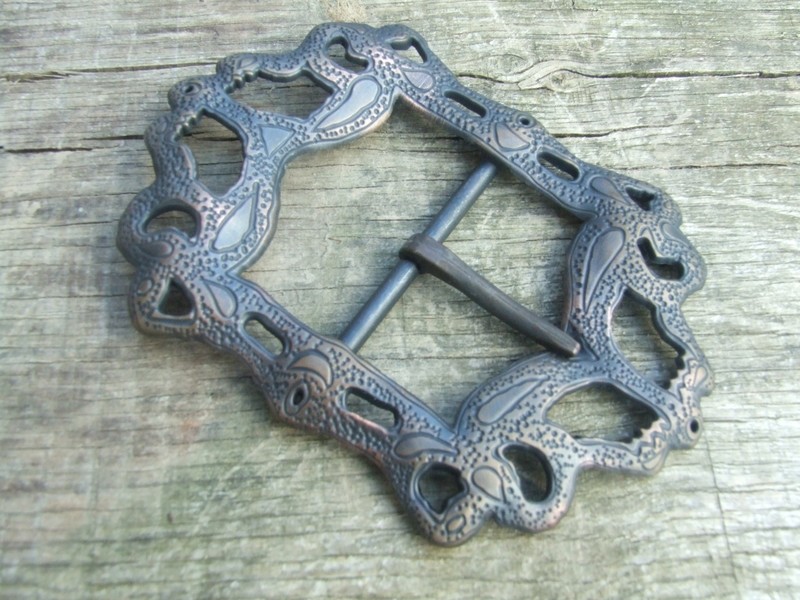 Pirate Baldric Buckle (Bronze finish)