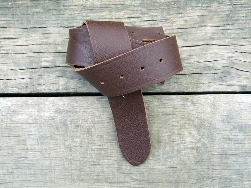 The Delux Stranger Belt Strap (Dark Brown)