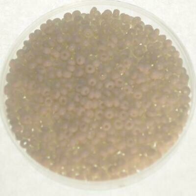 Rocailles weiß 2mm milchig / 24g Rocailles weiß 2mm milchig / 24g