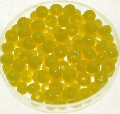 Rocailles gelb 4,5mm opak/ 34g Rocailles gelb 4,5mm opak/ 34g