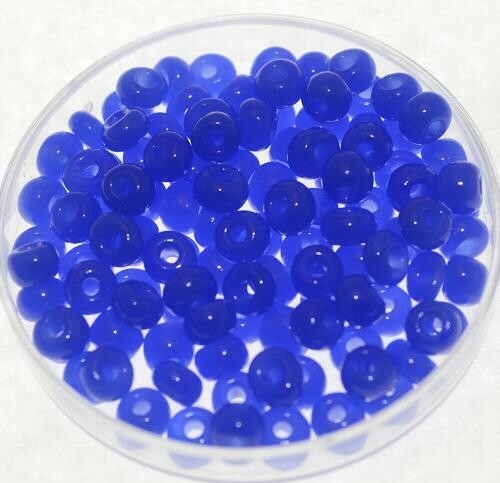Rocailles blau opak  4,5mm / 30g