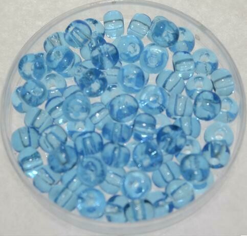 Rocailles blau transparent, 5mm /30g