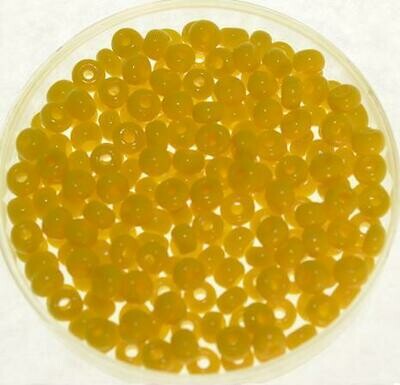 Rocailles gelb 4mm, opak / 30g Rocailles gelb 4mm, opak / 30g