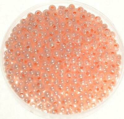 Rocailles Preciosa apricot opal 2,6mm / 24 gramm Rocailles Preciosa apricot opal 2,6mm / 24 gramm