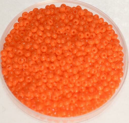 Rocailles orange 2,2 mm  opak / 30 g