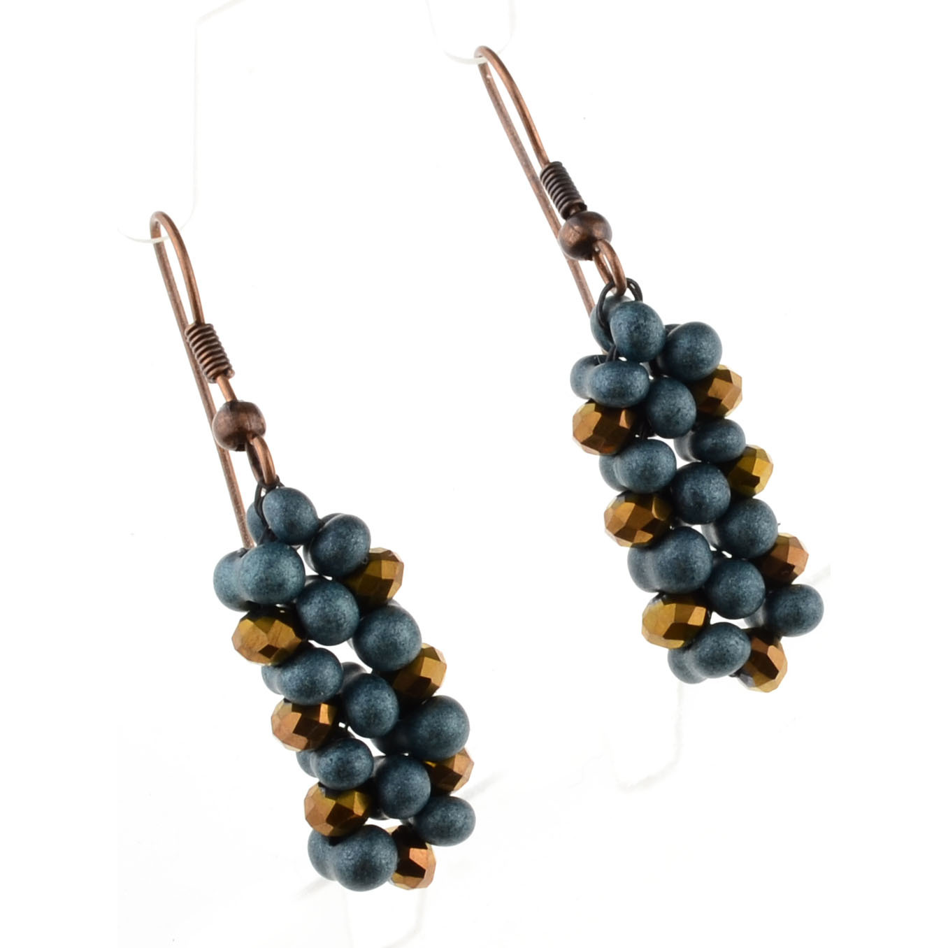 DIY-Schmuckset Goldene Eleganz – Armband und Ohrringe selbst basteln – kreative Geschenkidee