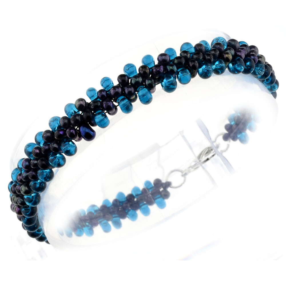 Schmuckherstellungs Set 44/ Perlenarmband selber machen DIY Kit mit Perlen + Anleitung + Zubehör