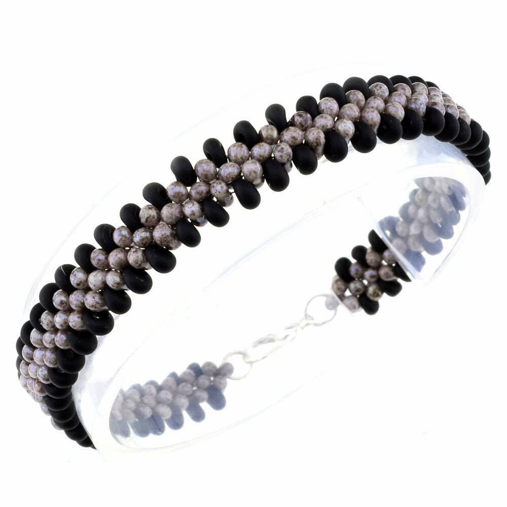 Schmuckherstellungs Set 44/ Perlenarmband selber machen DIY Kit mit Perlen + Anleitung + Zubehör