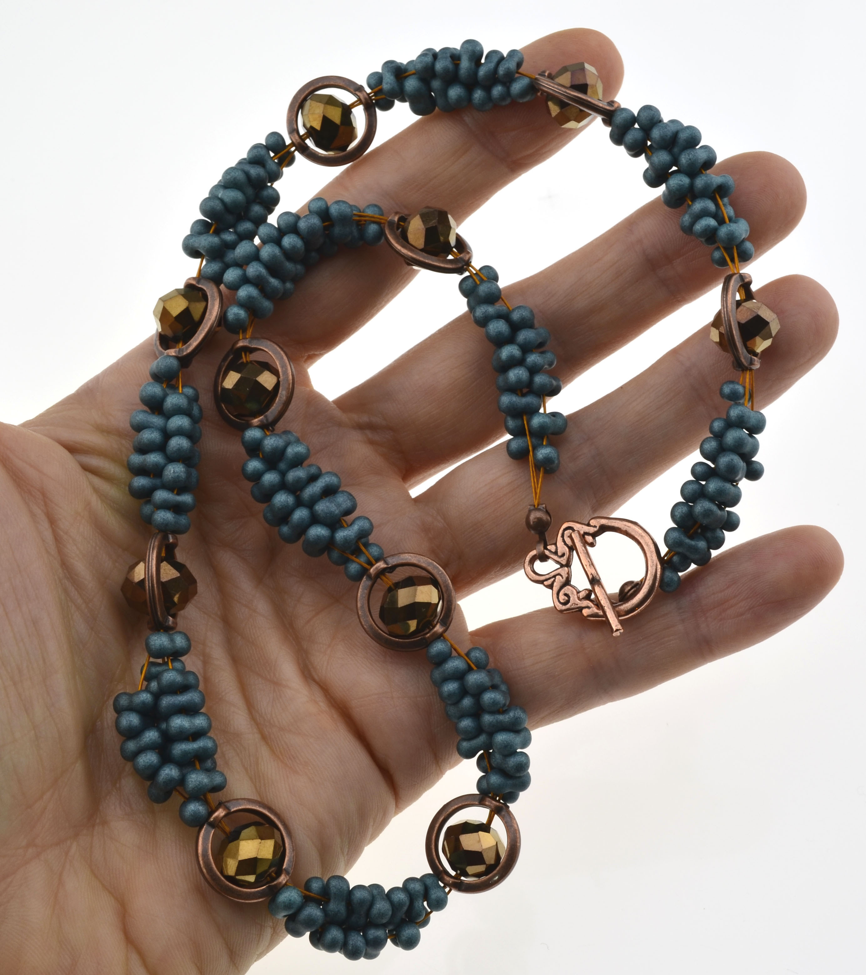 Schmuckherstellungs Set 70/ Perlenkette selber machen DIY Kit mit Perlen, Anleitung und Zubehör