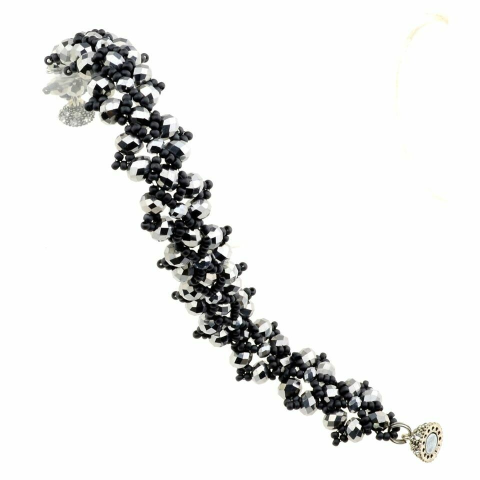 Schmuckherstellungs Set 901/ Perlenarmband selber machen DIY Kit mit Perlen + Anleitung + Zubehör