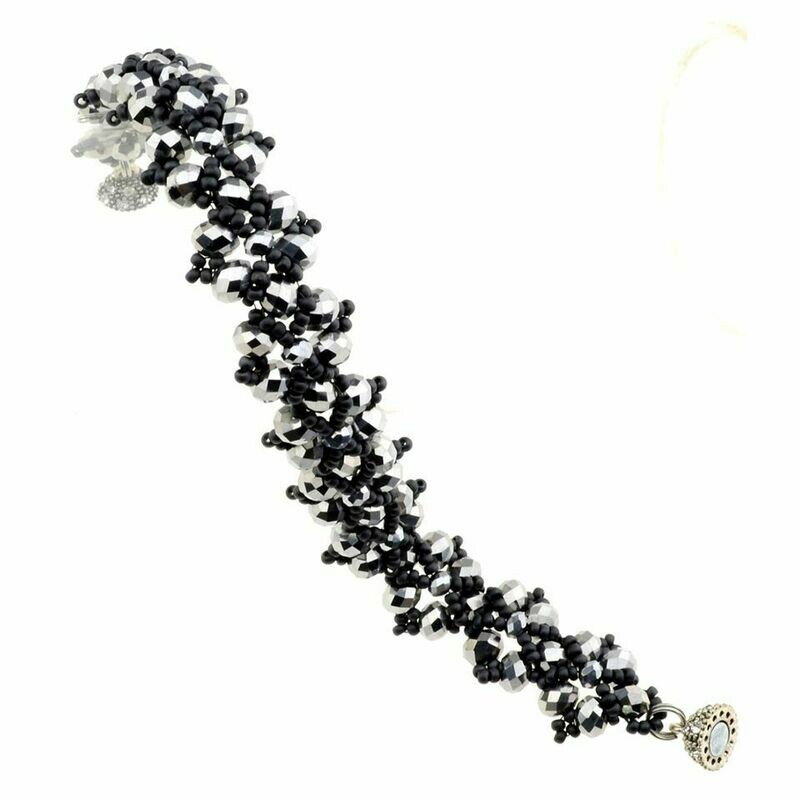 Schmuckherstellungs Set 901/ Perlenarmband selber machen DIY Kit mit Perlen + Anleitung + Zubehör