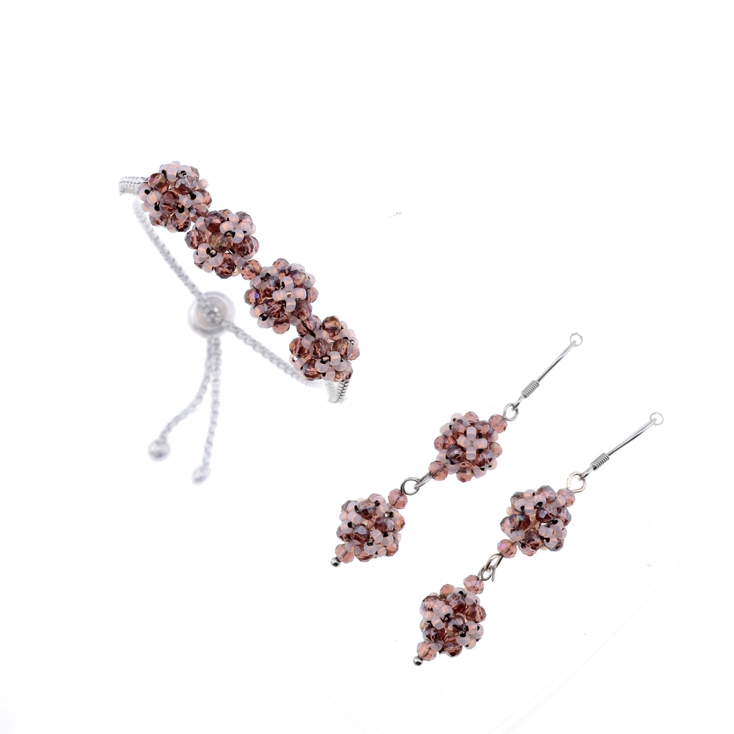 Schmuckherstellungs Set 907/ Perlenarmband selber machen DIY Kit mit Perlen + Anleitung + Zubehör