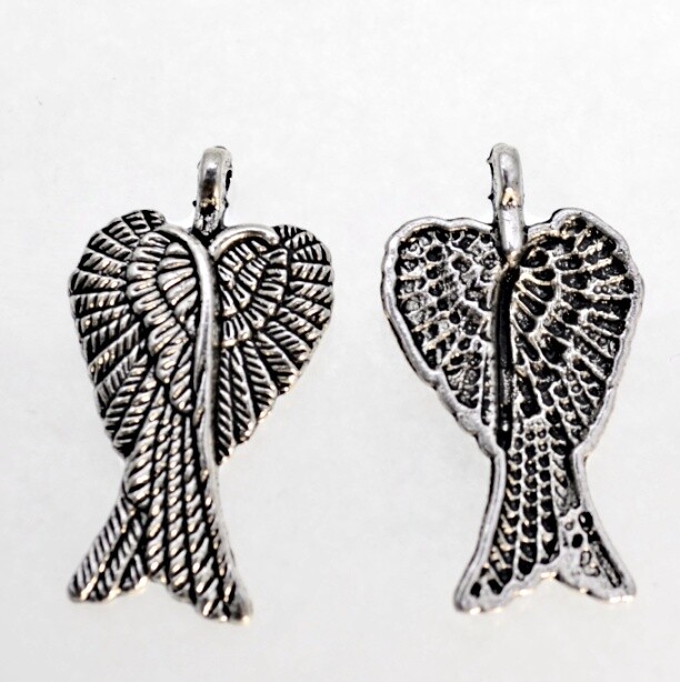 2x Anhänger Flügel 15x30mm