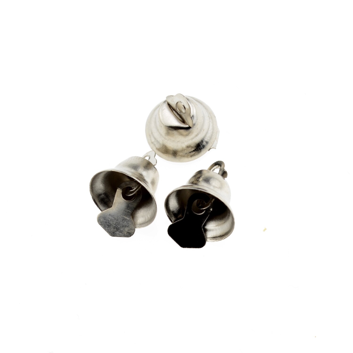 10x Metallanhänger Glöcke ca. 16x14mm