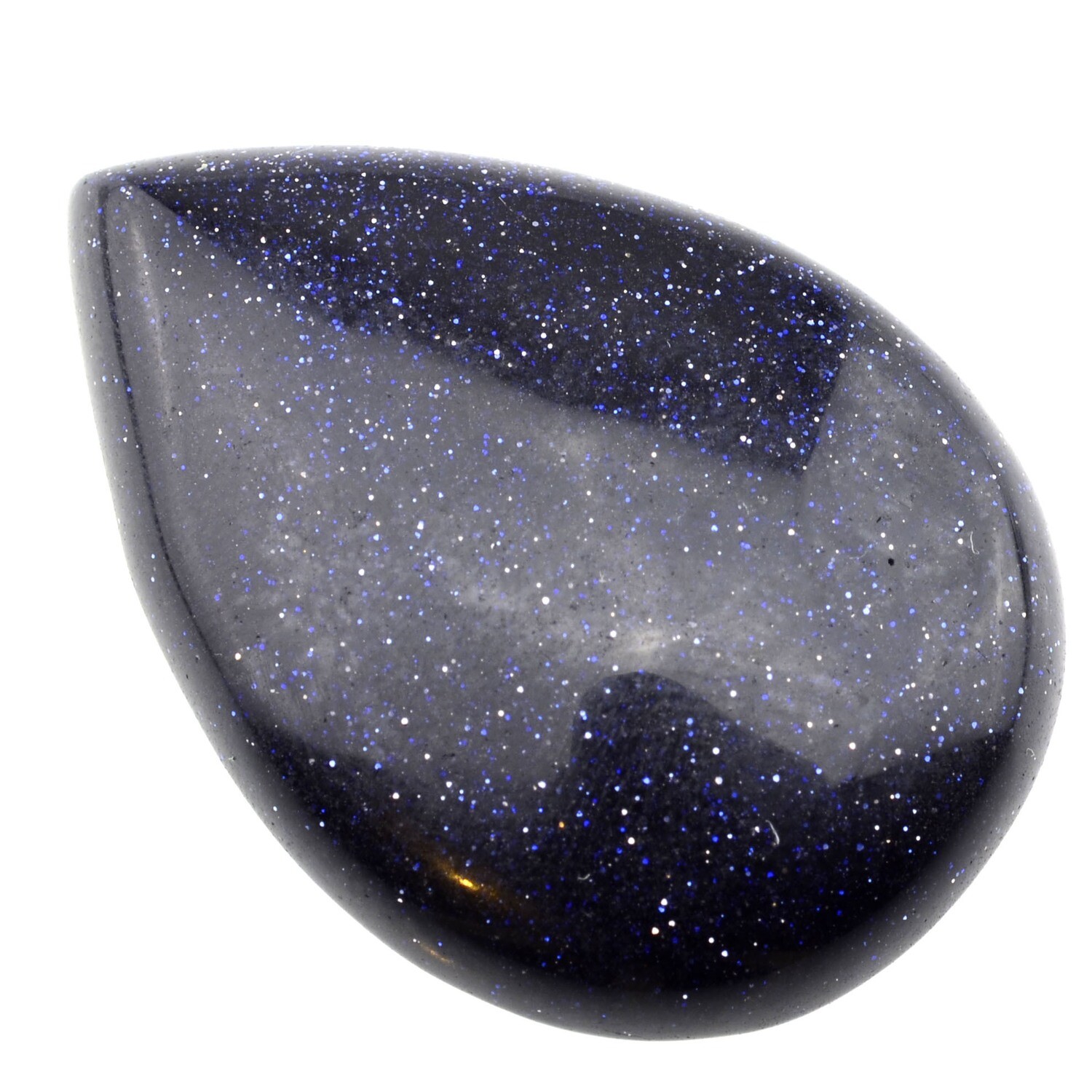 Blaufluss Cabochon 24x32mm / 1 Stück