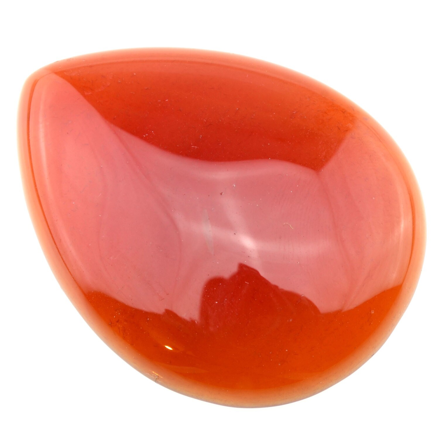 Red Agat Cabochon 30x38mm / 1 Stück